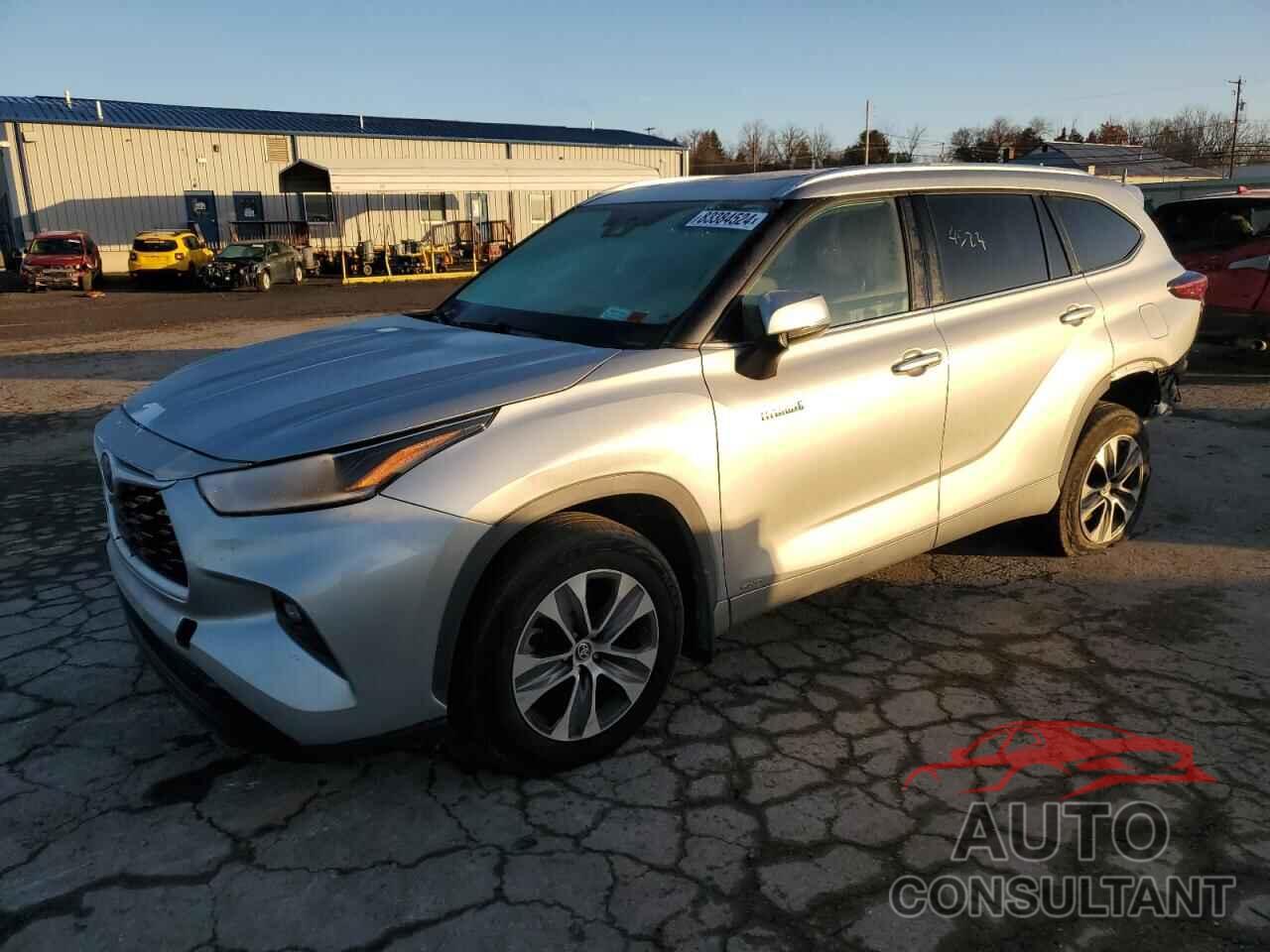 TOYOTA HIGHLANDER 2021 - 5TDGBRCH4MS534202