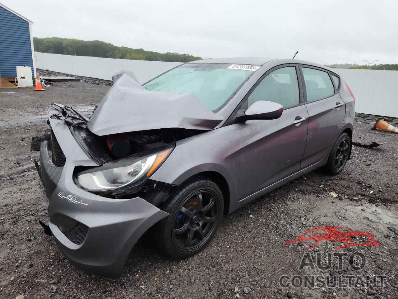 HYUNDAI ACCENT 2014 - KMHCT5AE1EU186428