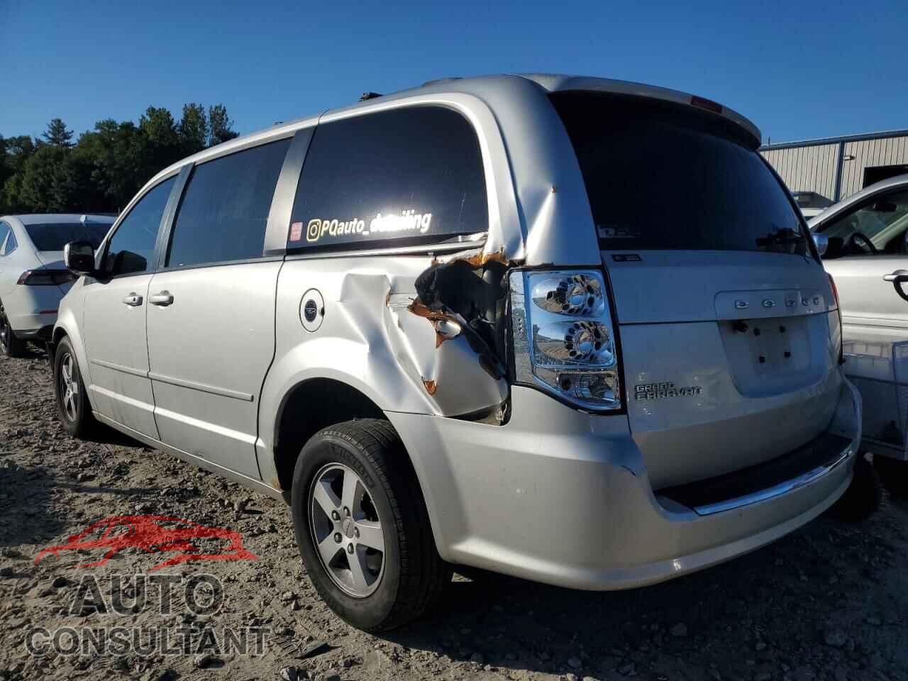 DODGE CARAVAN 2012 - 2C4RDGCG2CR394687