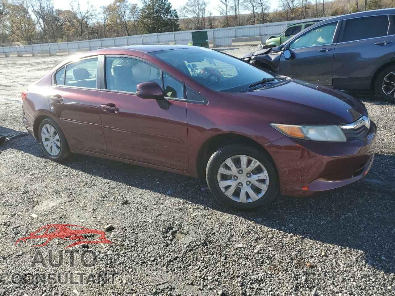 HONDA CIVIC 2012 - 2HGFB2F56CH604611