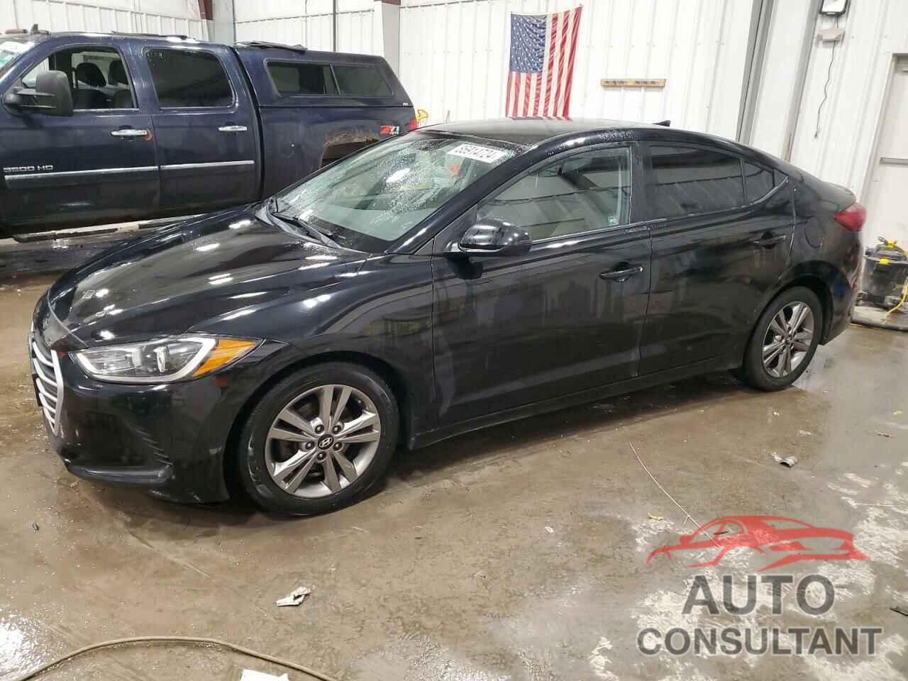 HYUNDAI ELANTRA 2017 - KMHD84LF6HU415583