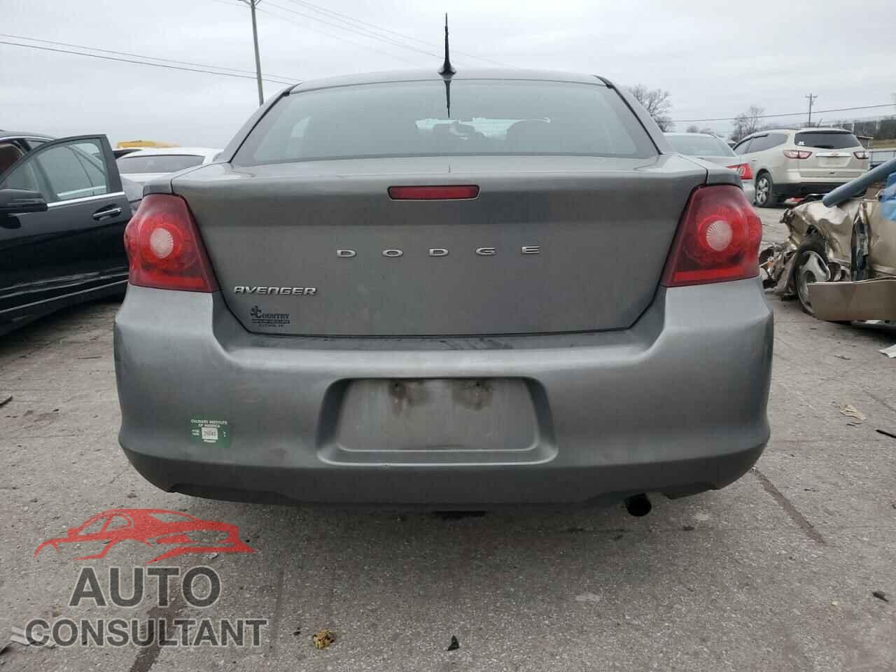DODGE AVENGER 2013 - 1C3CDZAB9DN541499