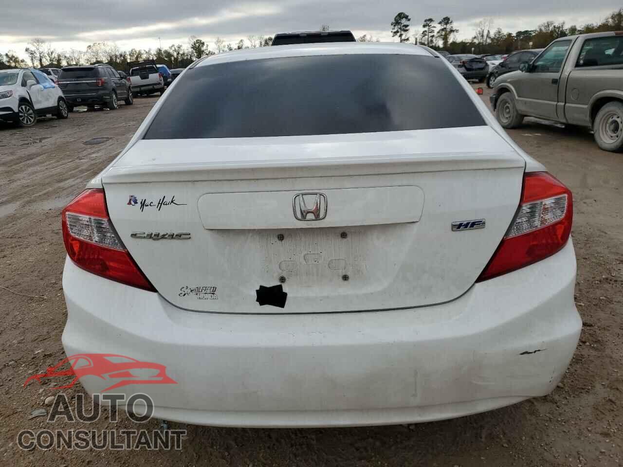 HONDA CIVIC 2012 - 2HGFB2F64CH547219