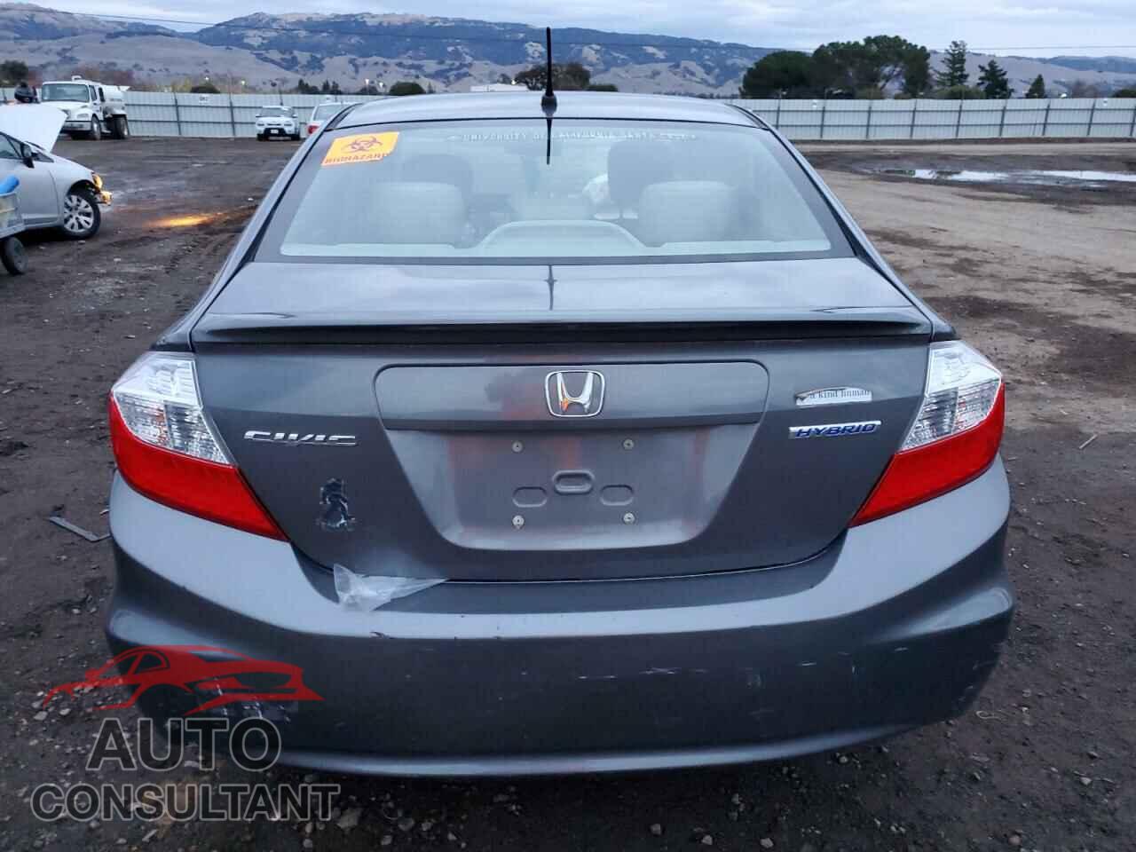 HONDA CIVIC 2012 - JHMFB4F22CS003784