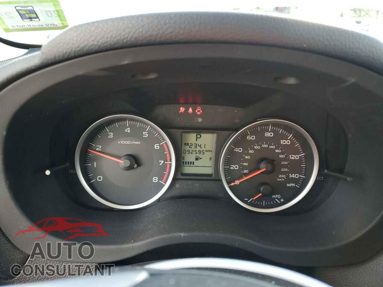 SUBARU FORESTER 2014 - JF2SJAAC2EH520134