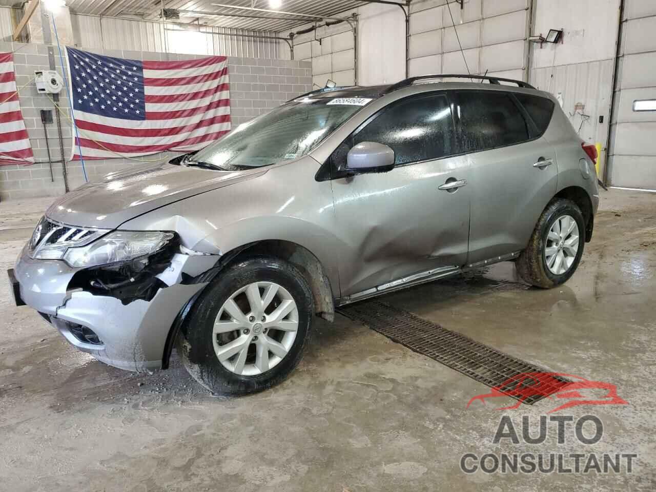 NISSAN MURANO 2012 - JN8AZ1MU0CW111831