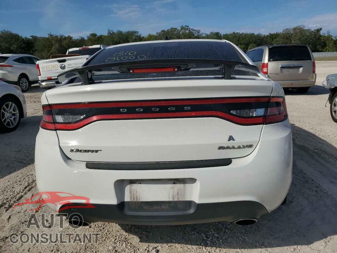 DODGE DART 2013 - 1C3CDFBA0DD344425