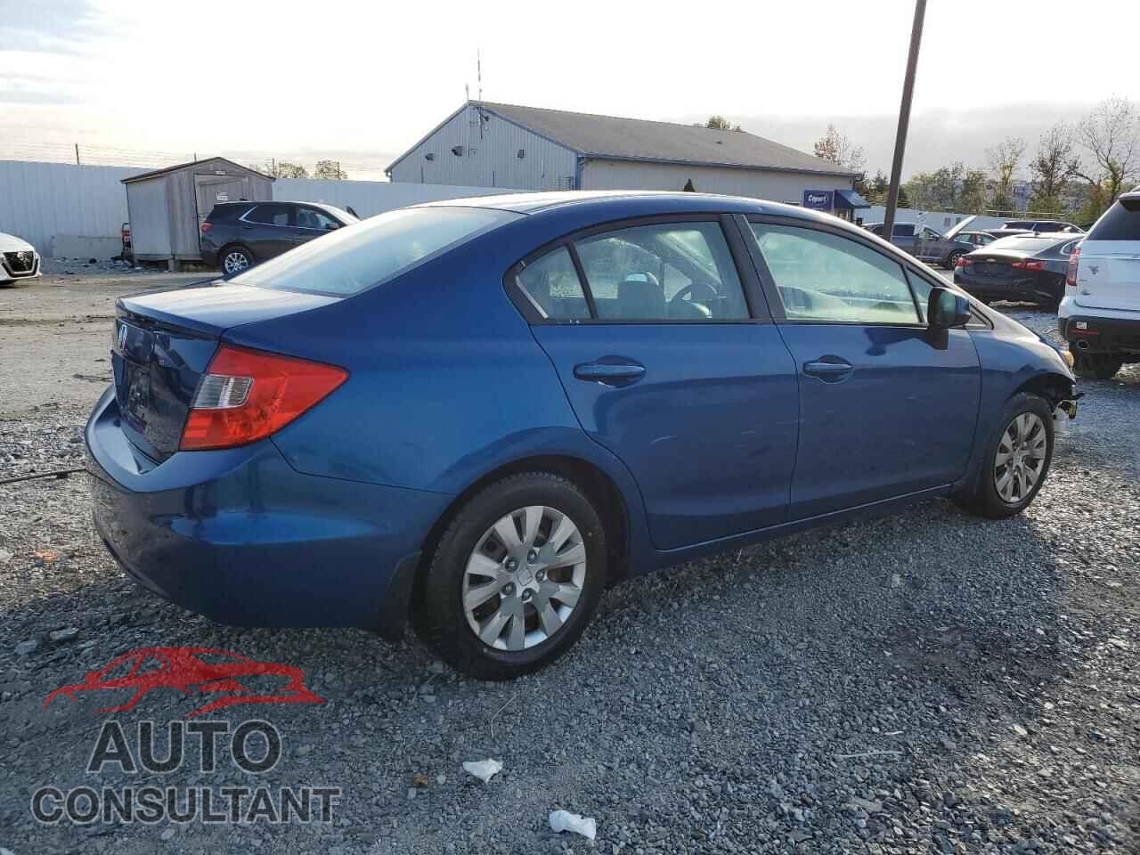 HONDA CIVIC 2012 - 19XFB2F52CE315400