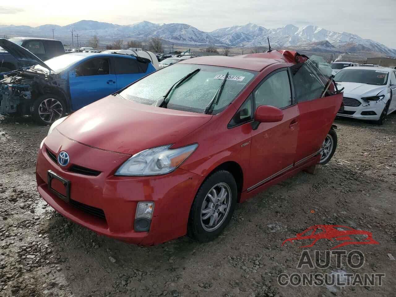 TOYOTA PRIUS 2011 - JTDKN3DU3B5296985