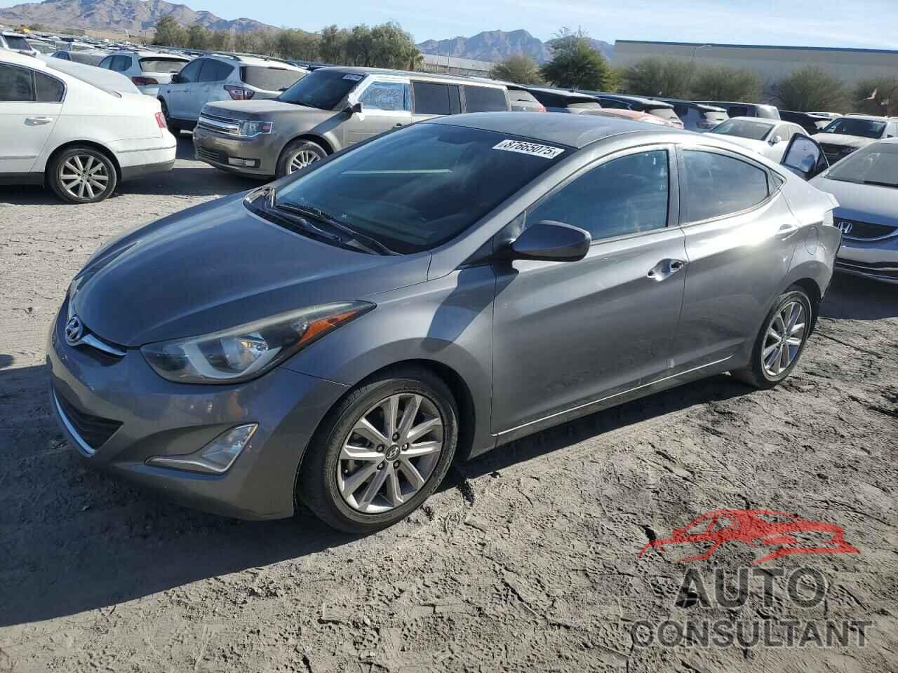 HYUNDAI ELANTRA 2014 - 5NPDH4AEXEH466525