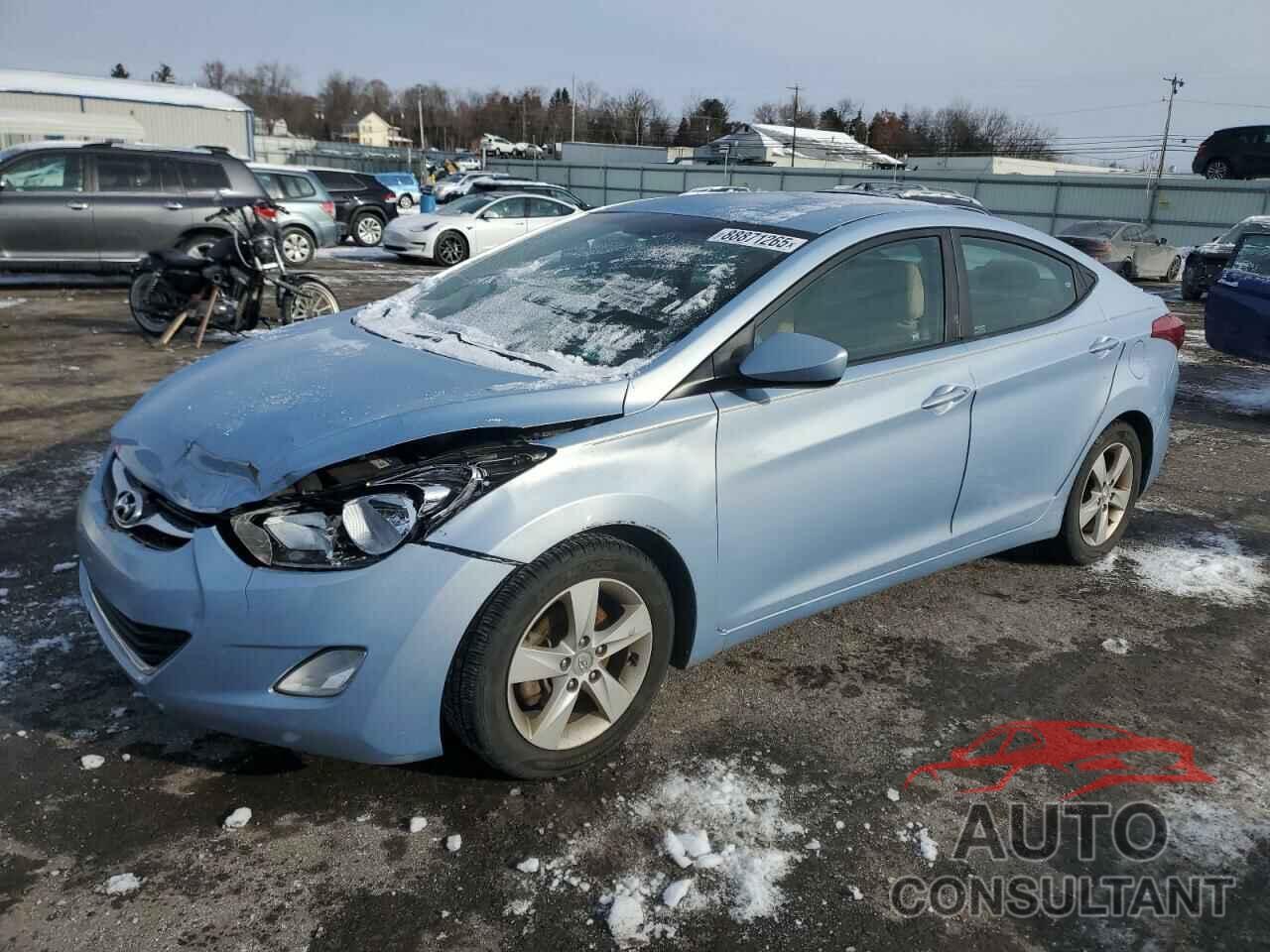 HYUNDAI ELANTRA 2013 - KMHDH4AE0DU497069