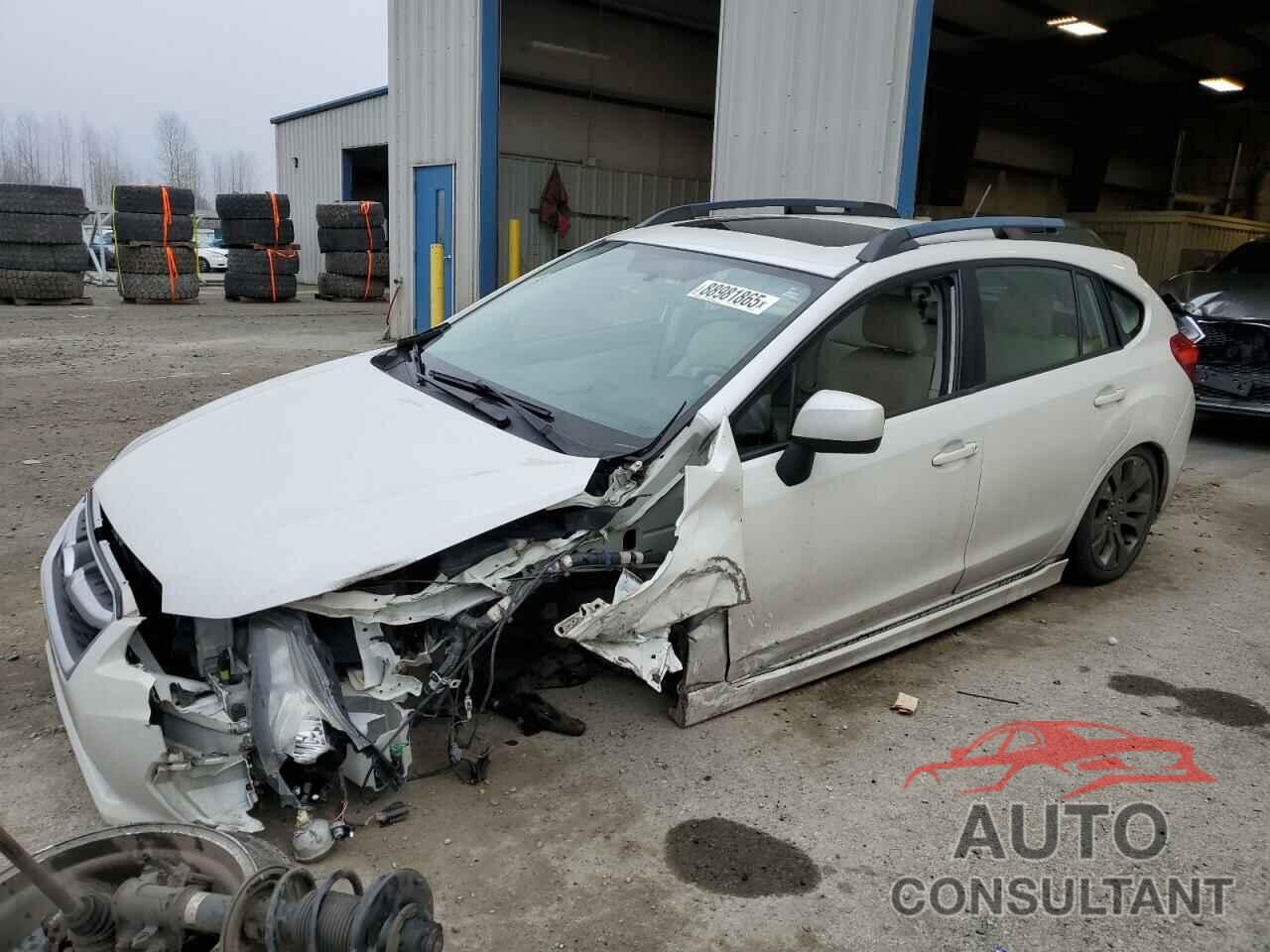 SUBARU IMPREZA 2012 - JF1GPAU67CH202943