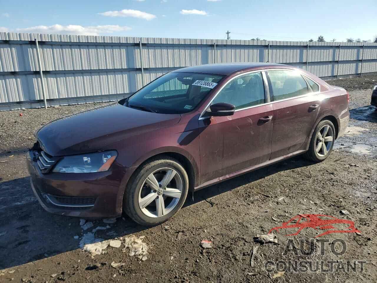 VOLKSWAGEN PASSAT 2013 - 1VWBP7A3XDC043123