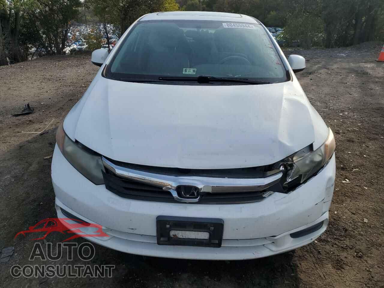 HONDA CIVIC 2012 - JHMFB2F85CS001164