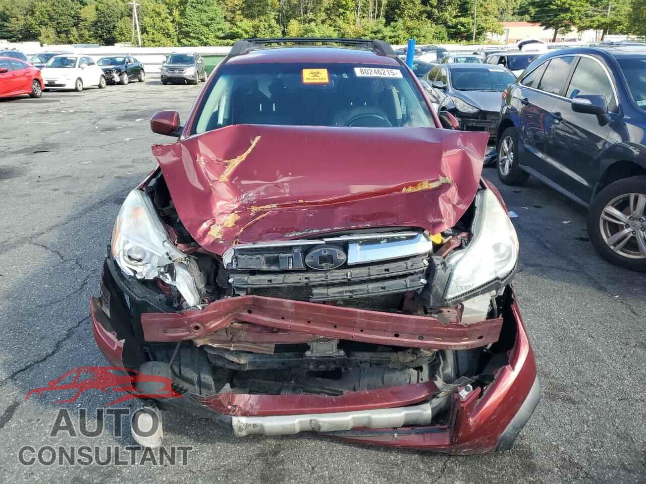 SUBARU OUTBACK 2014 - 4S4BRBLCXE3306432