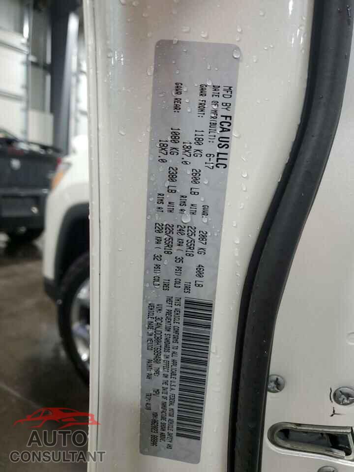 JEEP COMPASS 2017 - 3C4NJDCB0HT689480