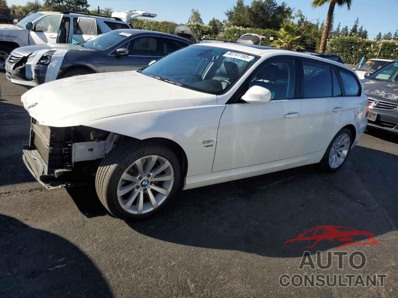 BMW 3 SERIES 2012 - WBAUU3C56CA543489