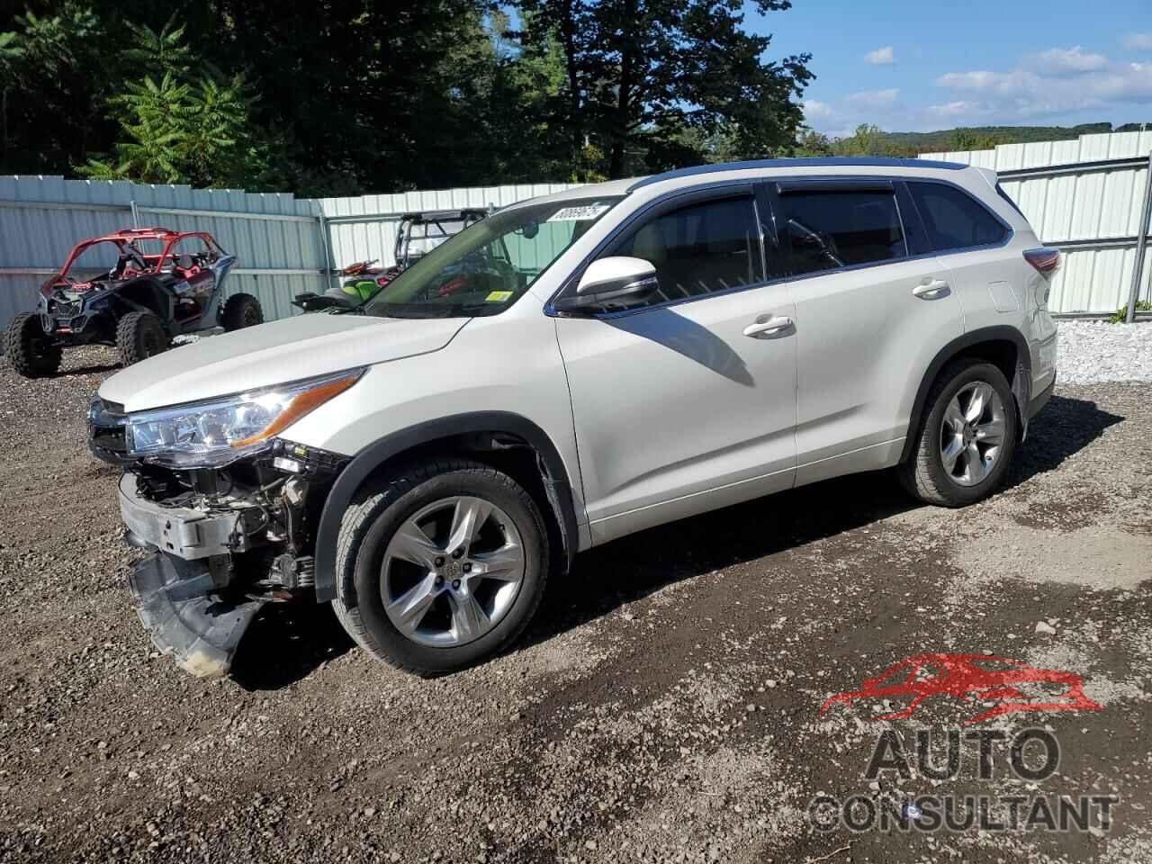 TOYOTA HIGHLANDER 2015 - 5TDDKRFHXFS205683