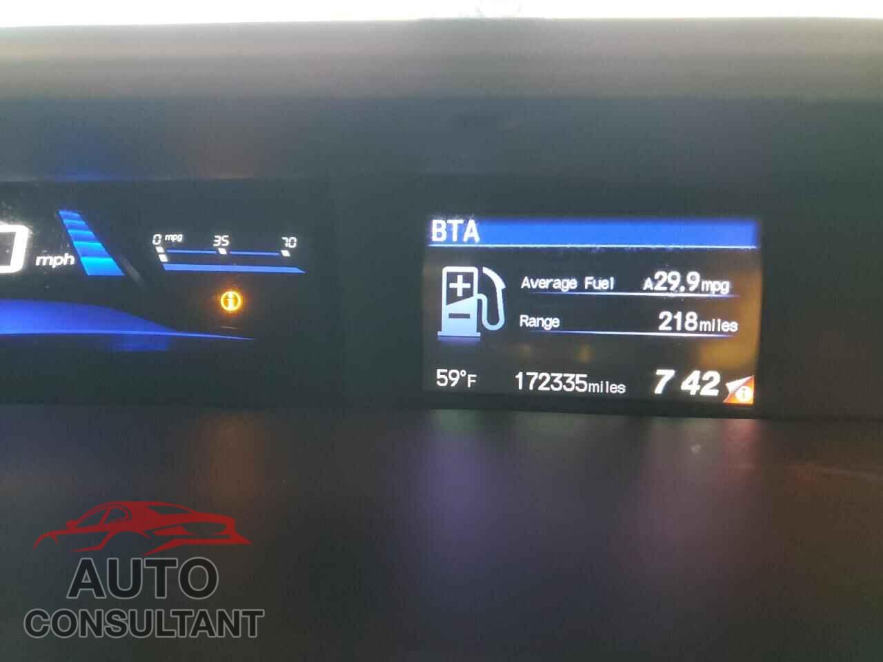 HONDA CIVIC 2013 - 19XFB2F58DE241594
