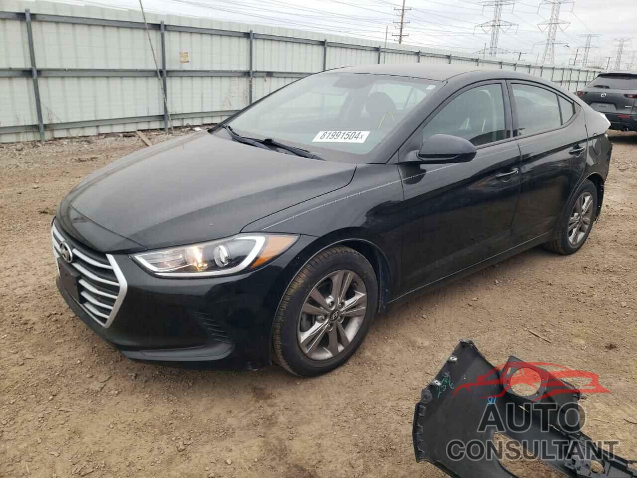 HYUNDAI ELANTRA 2018 - KMHD84LF8JU620781