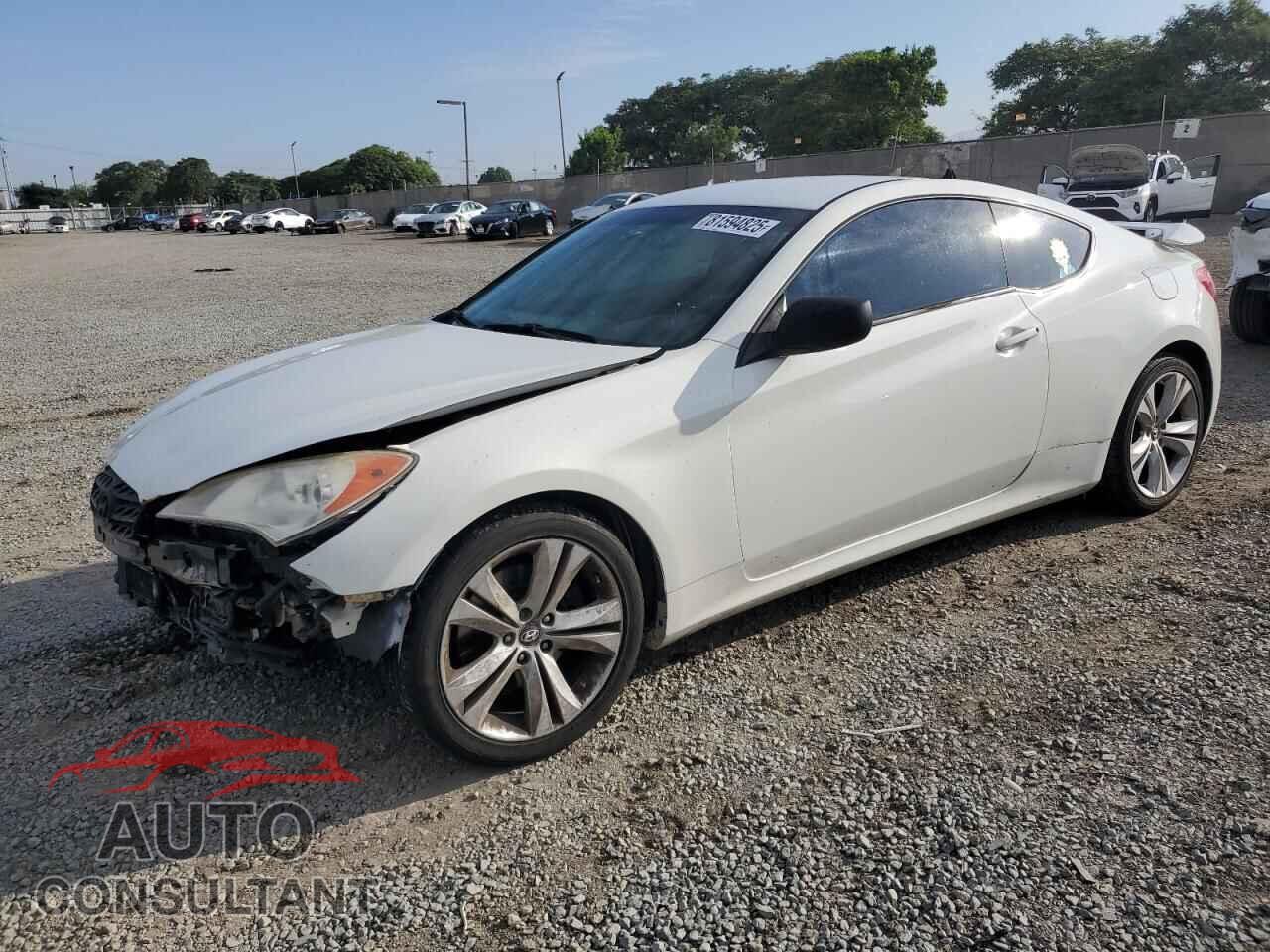 HYUNDAI GENESIS 2012 - KMHHT6KD9CU074507