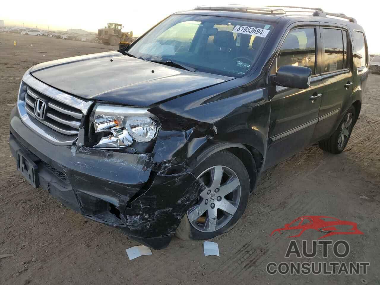 HONDA PILOT 2014 - 5FNYF4H90EB044536