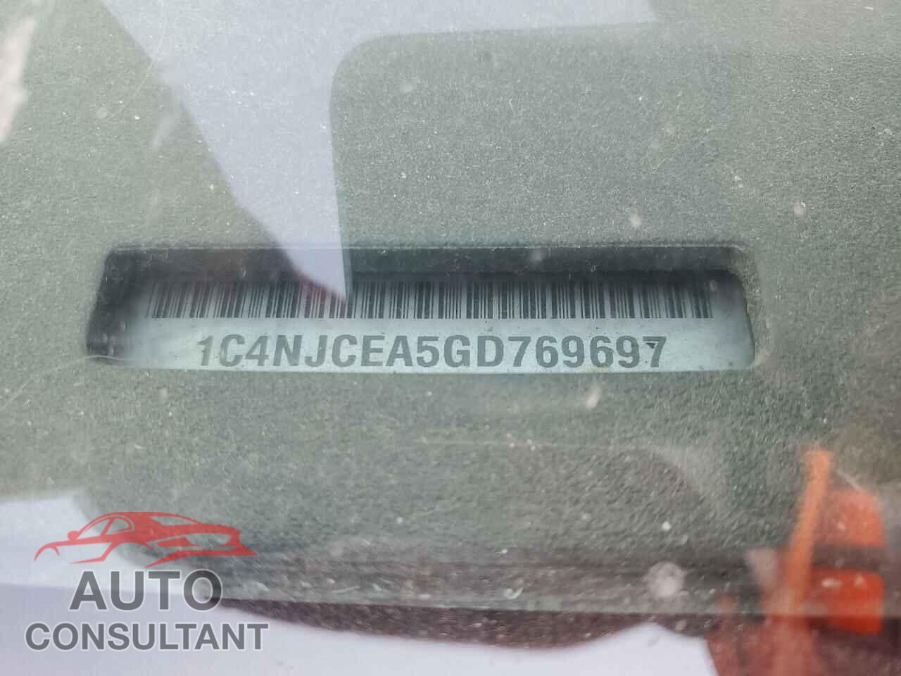 JEEP COMPASS 2016 - 1C4NJCEA5GD769697