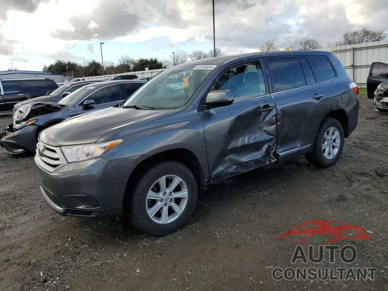 TOYOTA HIGHLANDER 2012 - 5TDBK3EH3CS118645