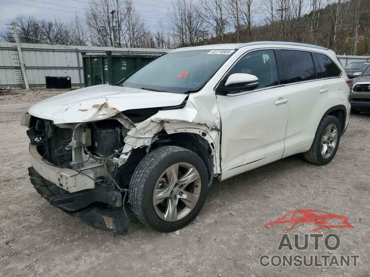 TOYOTA HIGHLANDER 2015 - 5TDYKRFH2FS066683