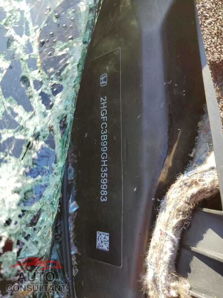 HONDA CIVIC 2016 - 2HGFC3B99GH359983