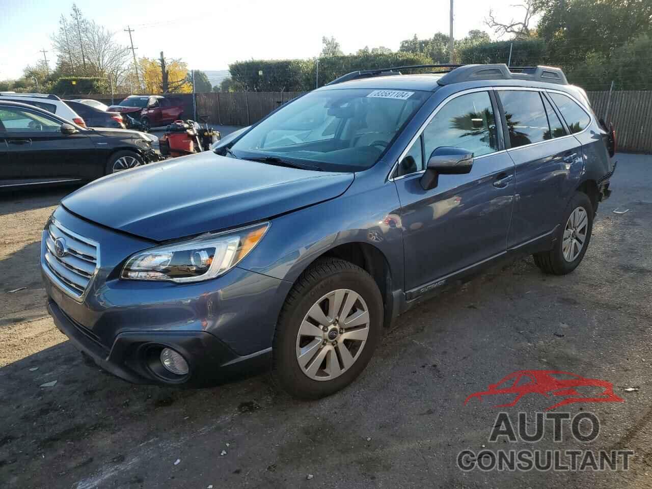 SUBARU OUTBACK 2017 - 4S4BSAHC7H3289729