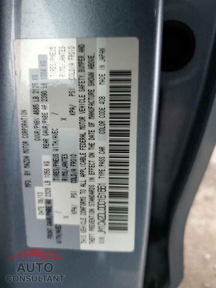MAZDA 5 2013 - JM1CW2DL0D0161661