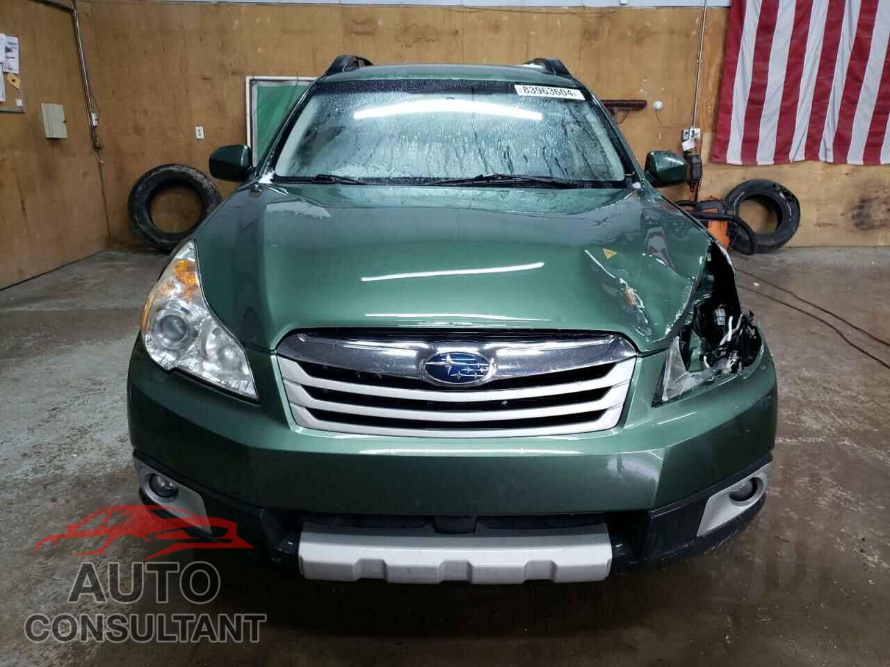 SUBARU OUTBACK 2012 - 4S4BRCJC6C3280921