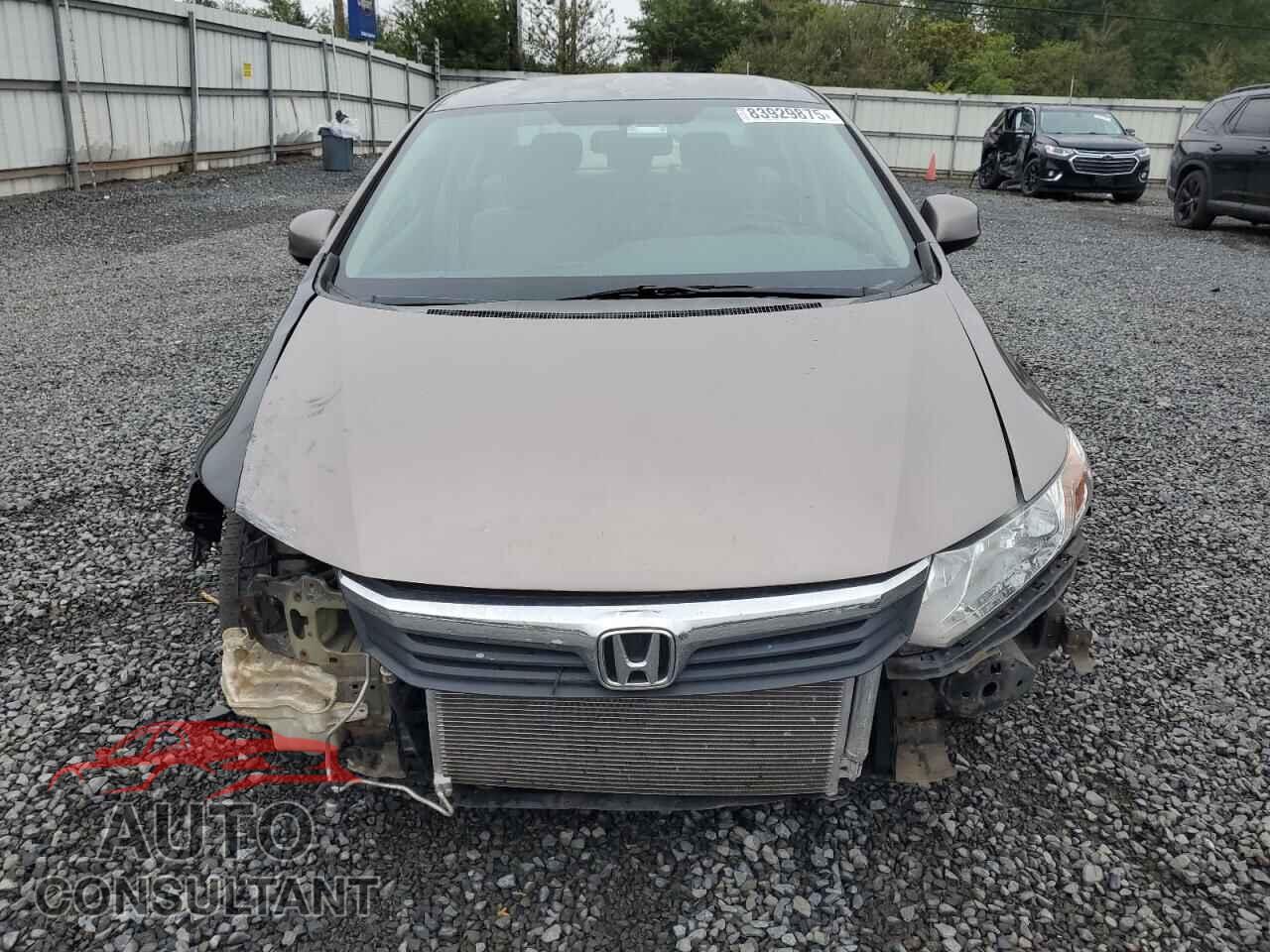HONDA CIVIC 2012 - 2HGFB2F53CH520617