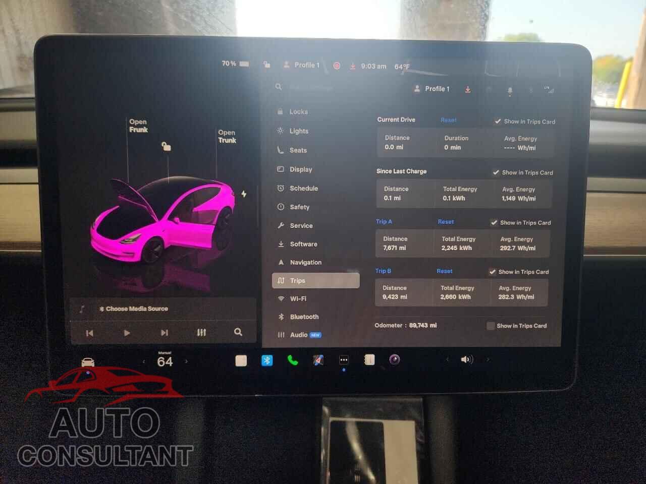 TESLA MODEL 3 2022 - 5YJ3E1EAXNF290018