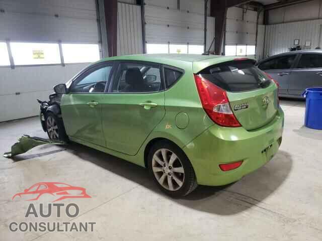 HYUNDAI ACCENT 2012 - KMHCU5AE6CU020089