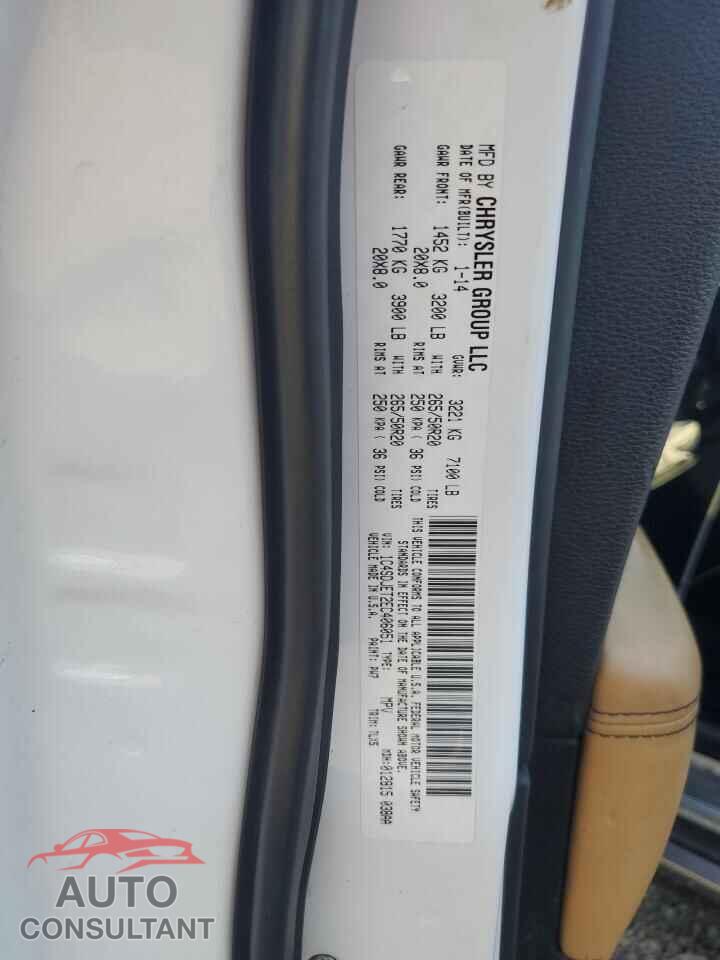 DODGE DURANGO 2014 - 1C4SDJET2EC406051
