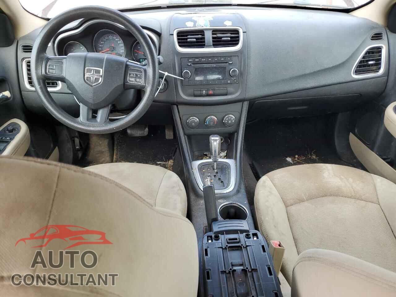 DODGE AVENGER 2012 - 1C3CDZAB8CN167563