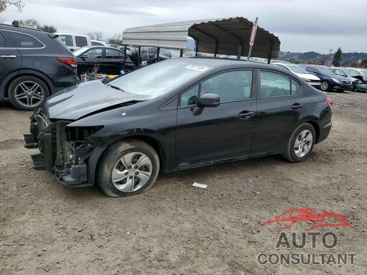 HONDA CIVIC 2013 - 19XFB2F50DE213952