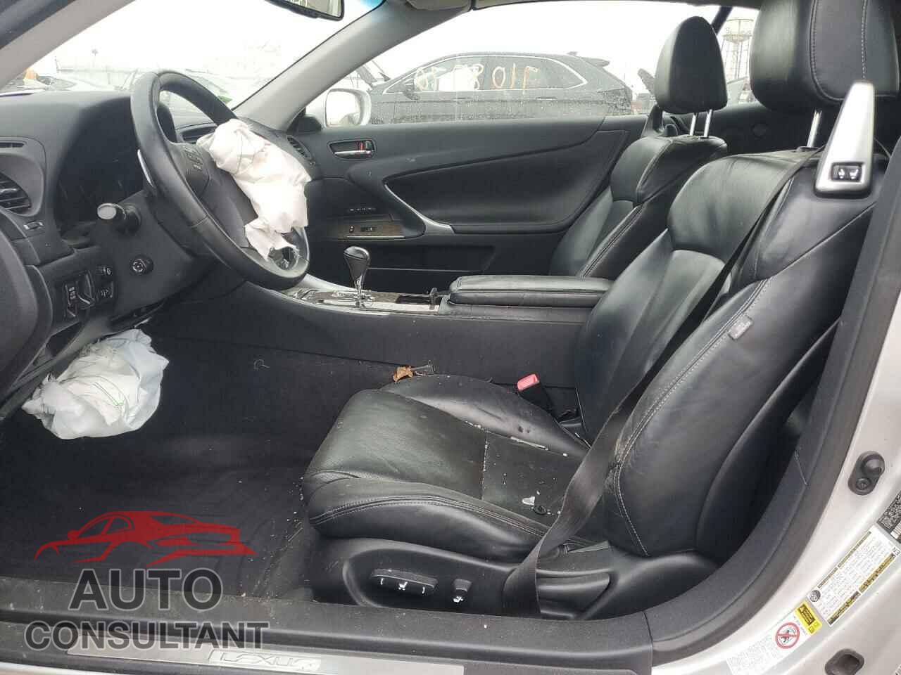 LEXUS IS 2010 - JTHFF2C25A2512830