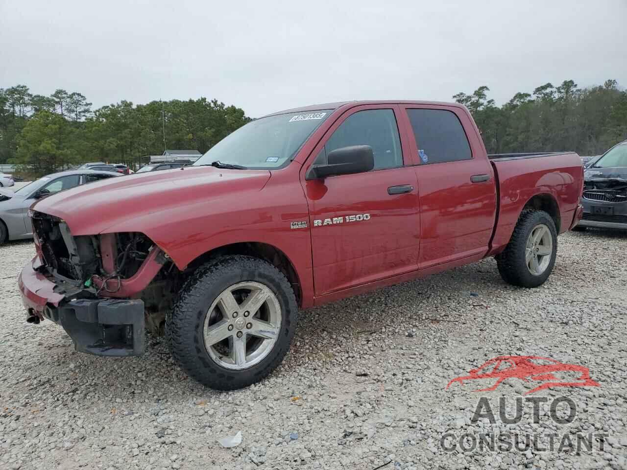 DODGE RAM 1500 2012 - 1C6RD7KTXCS167090