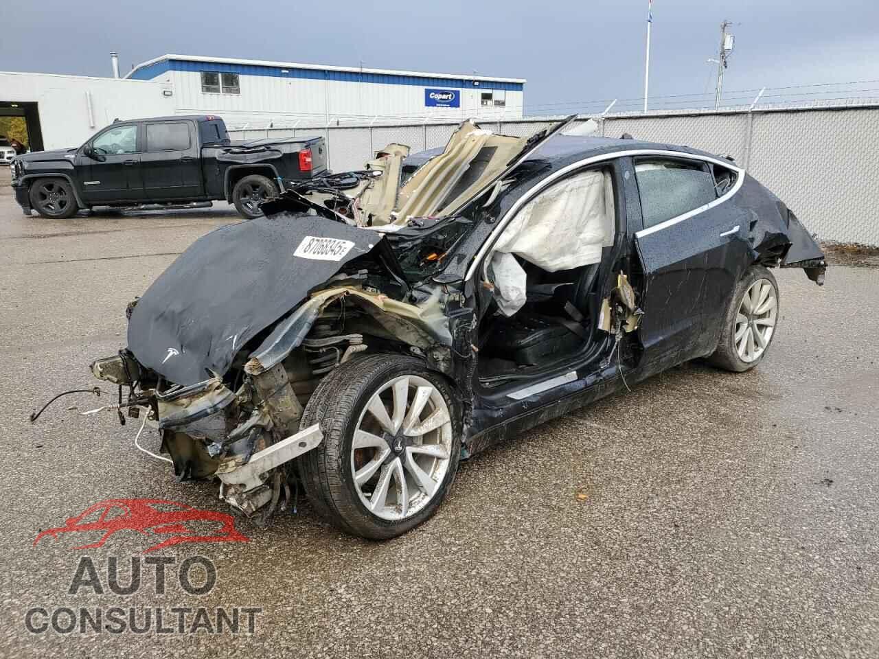 TESLA MODEL 3 2018 - 5YJ3E1EBXJF107316