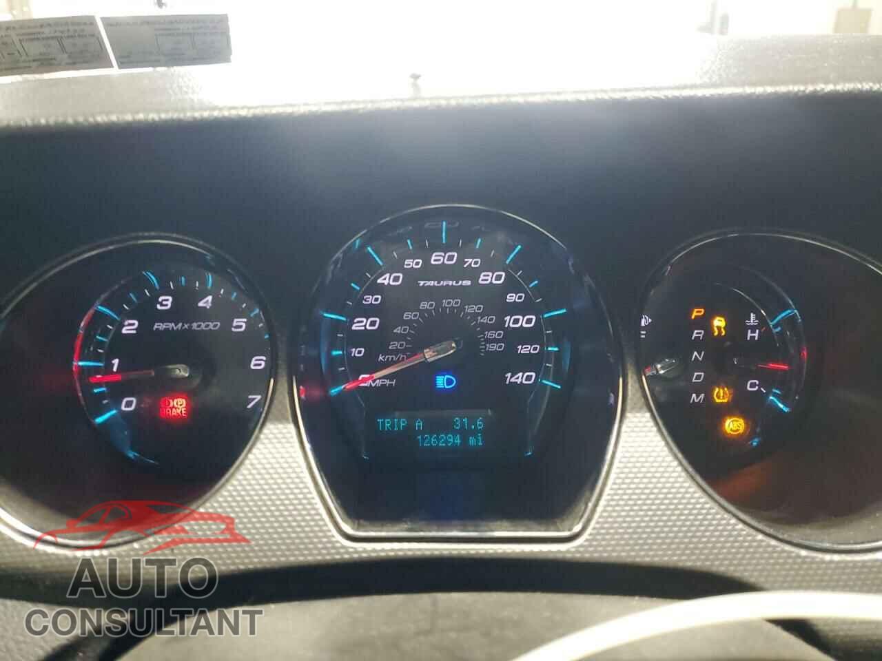 FORD TAURUS 2010 - 1FAHP2EW8AG165526