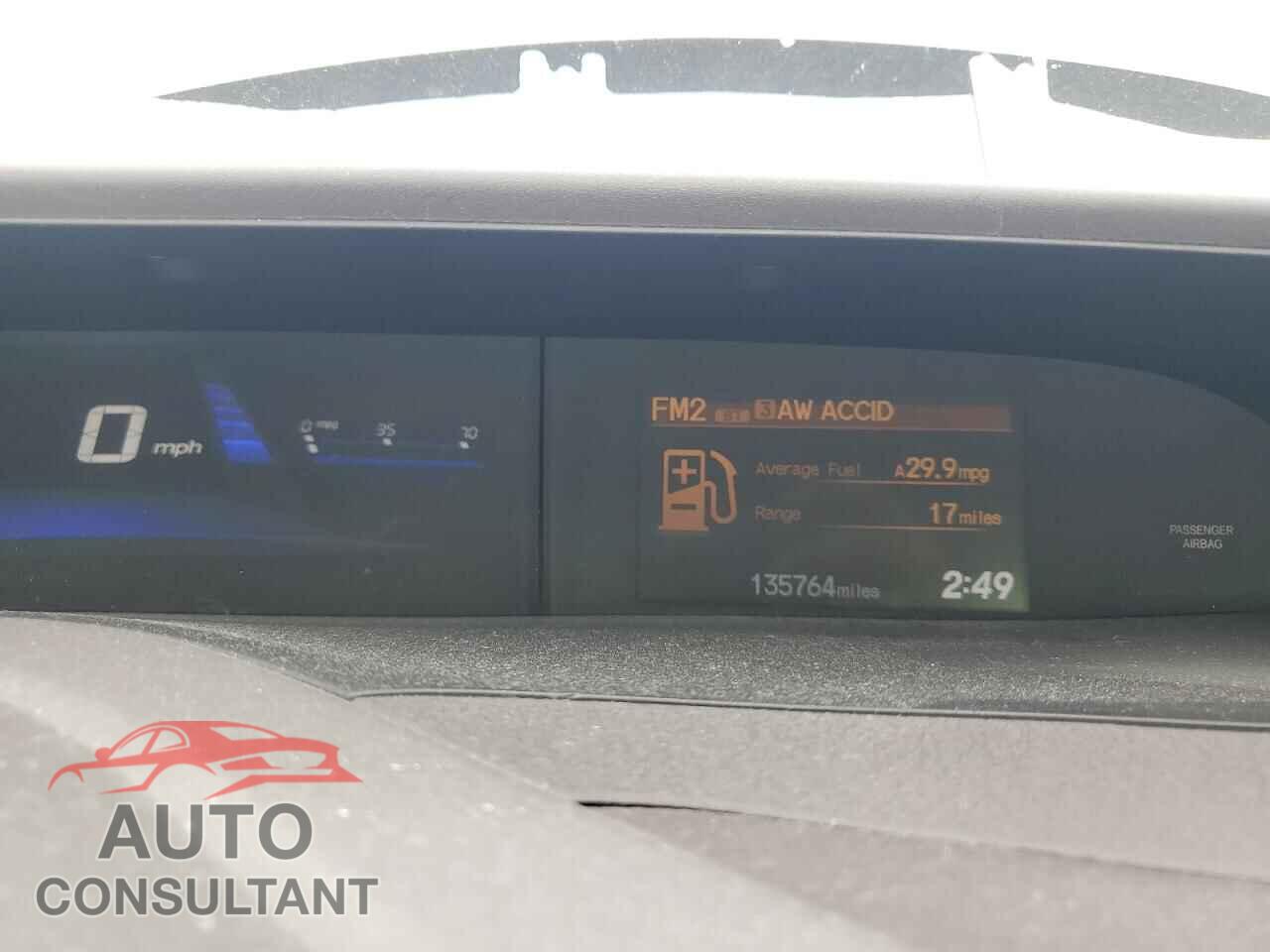 HONDA CIVIC 2012 - 19XFB2F53CE072504