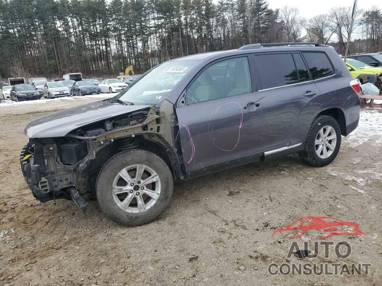 TOYOTA HIGHLANDER 2012 - 5TDBK3EH7CS117921