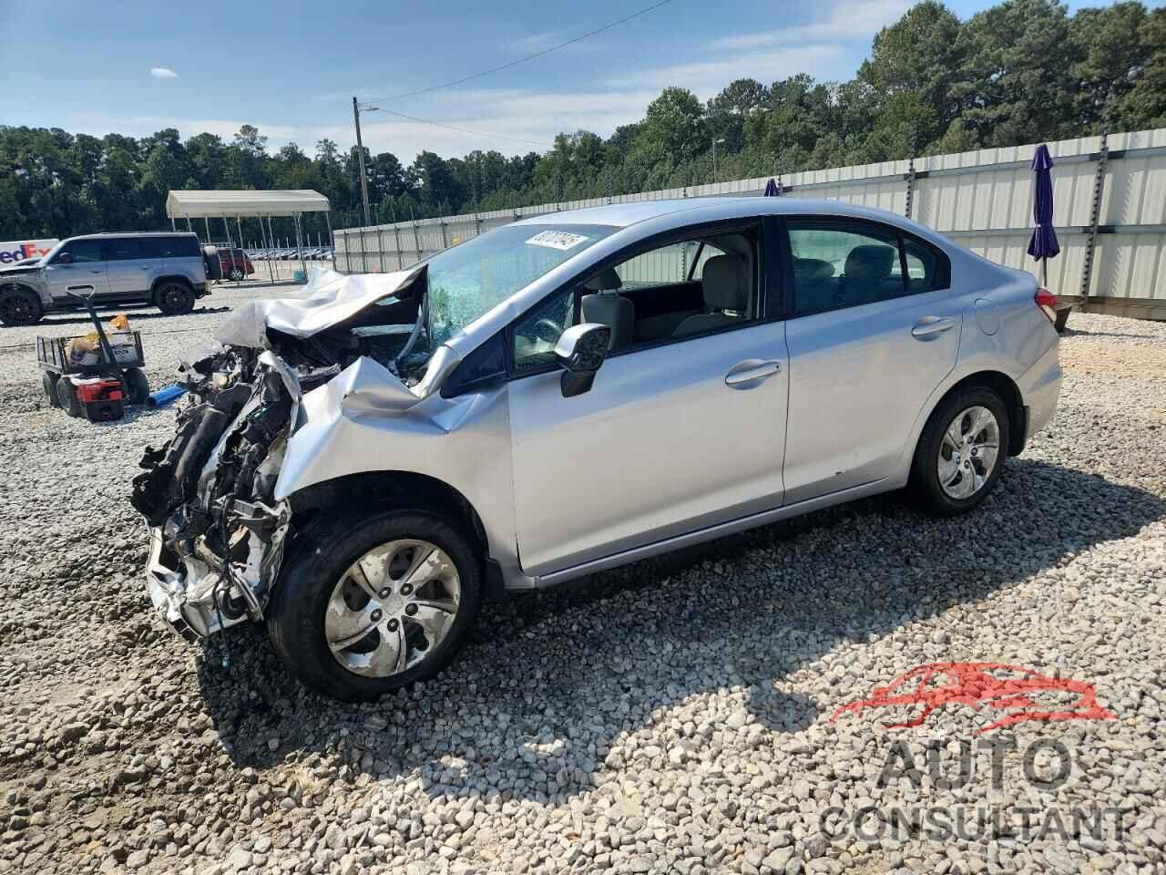 HONDA CIVIC 2013 - 2HGFB2F57DH502266