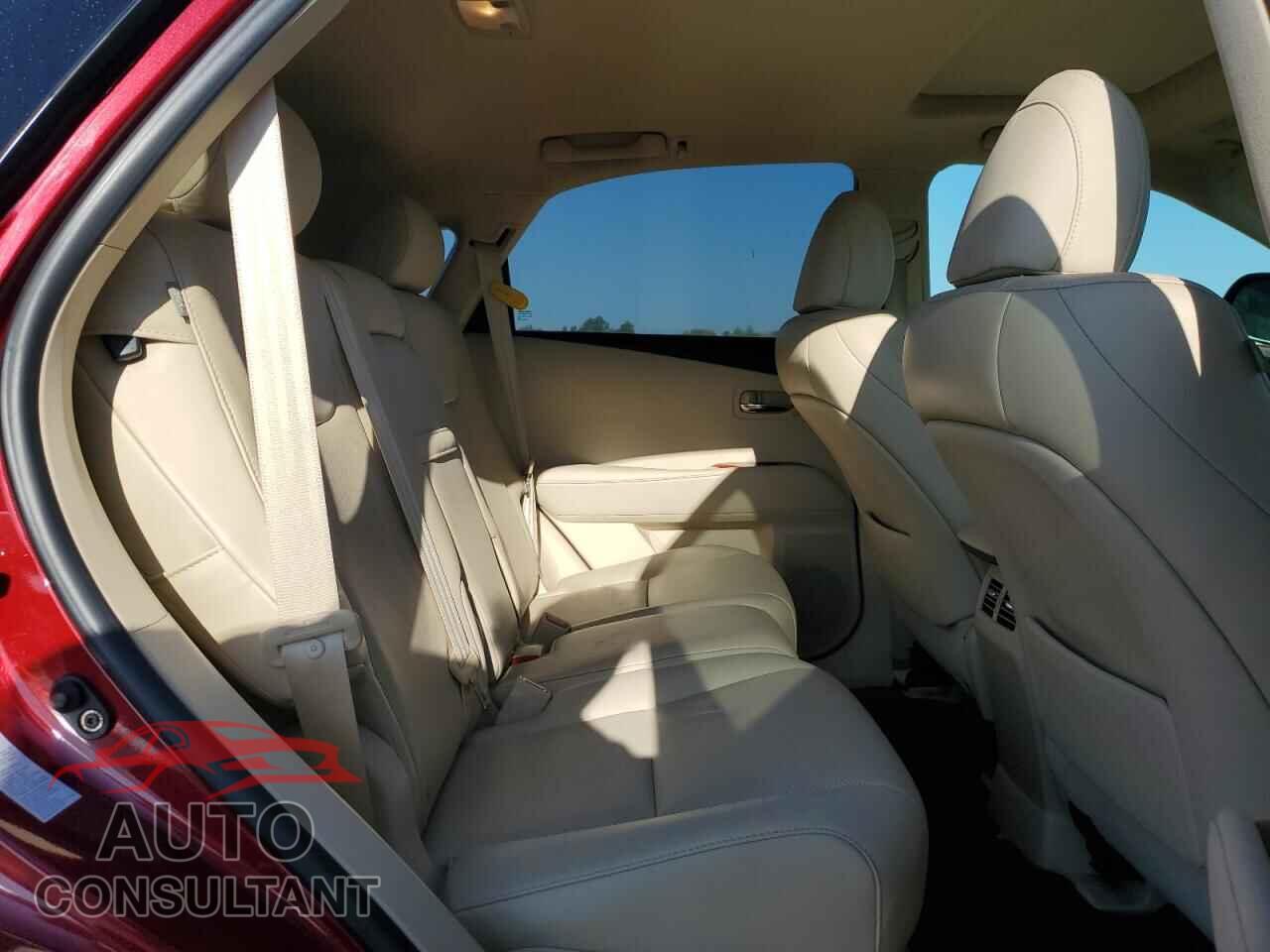 LEXUS RX350 2011 - 2T2BK1BA5BC108357
