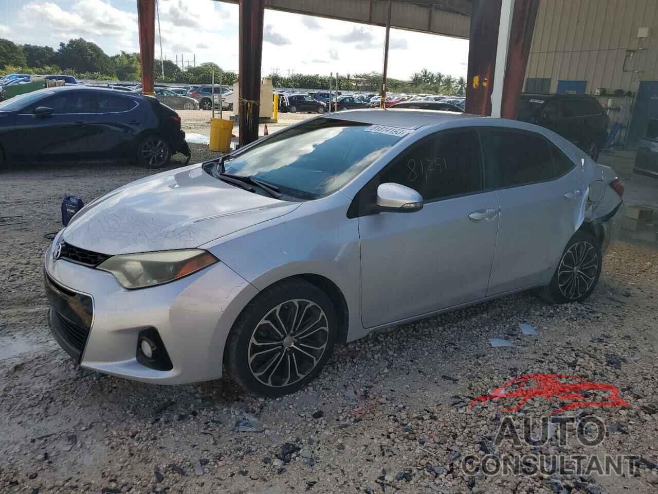 TOYOTA COROLLA 2015 - 5YFBURHE5FP246011