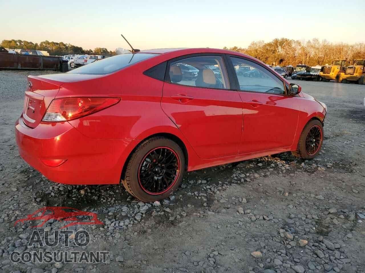 HYUNDAI ACCENT 2012 - KMHCT4AE9CU164006