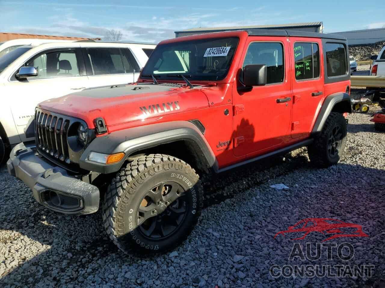 JEEP WRANGLER 2021 - 1C4HJXDGXMW576536